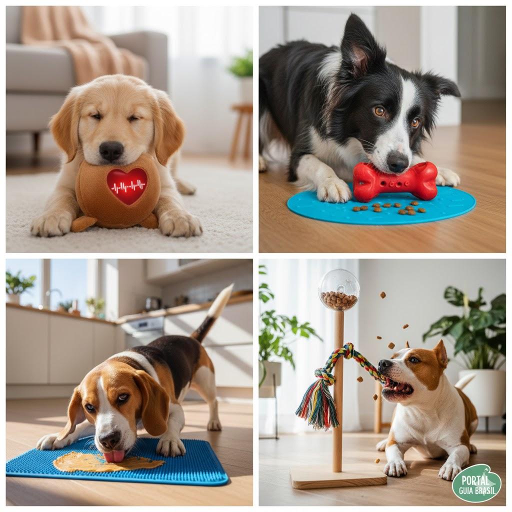 Os 7 melhores brinquedos para cachorro que fica sozinho