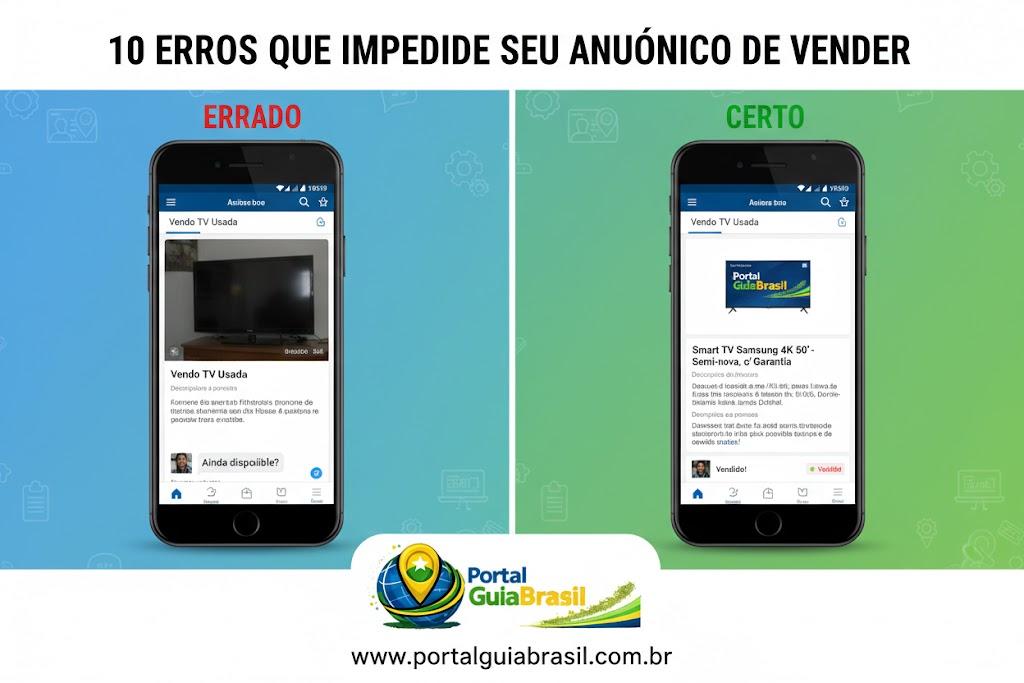 10 Erros que Impedem seu Anúncio de Vender: O Guia de Correção para Faturar Alto no Portal Guia Brasil