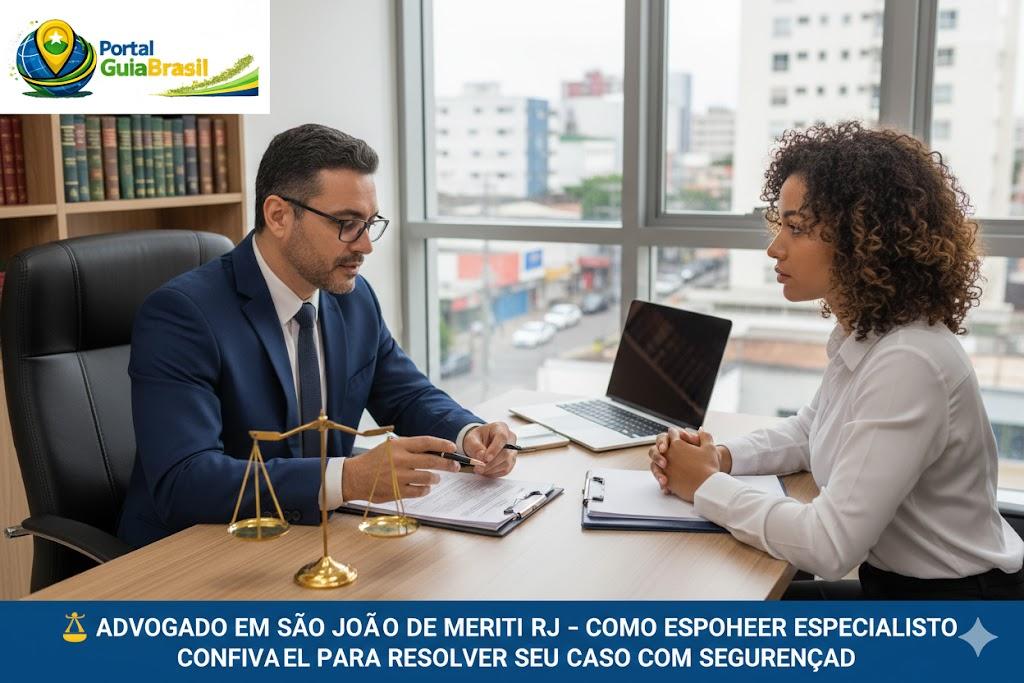Advogado em São João de Meriti RJ: Como Escolher o Melhor Especialista Confiável para Resolver Seu Caso com Segurança