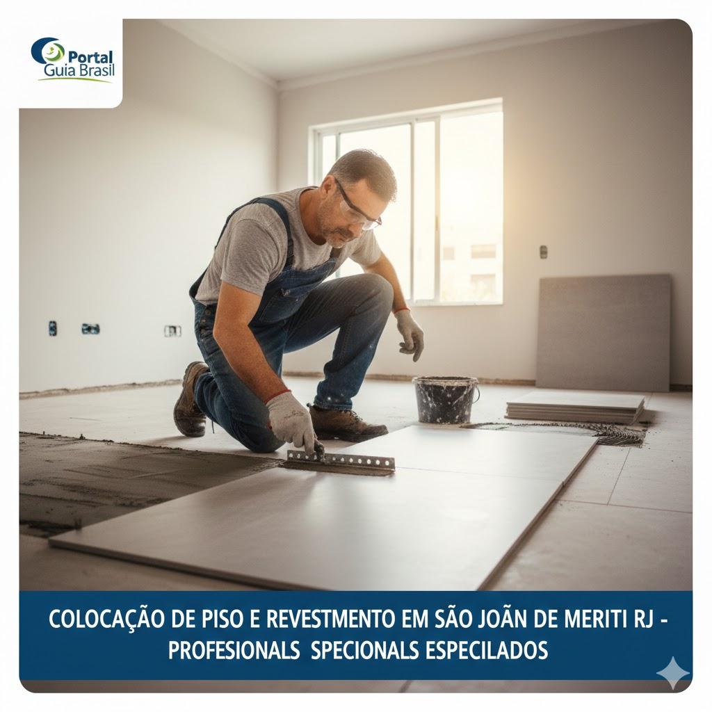 Colocação de Piso e Revestimento em São João de Meriti RJ: Os Melhores Profissionais Especializados Perto de Você!
