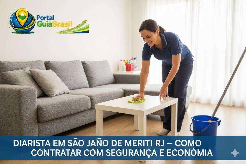 Diarista em São João de Meriti RJ – Como Contratar com Segurança e Economia