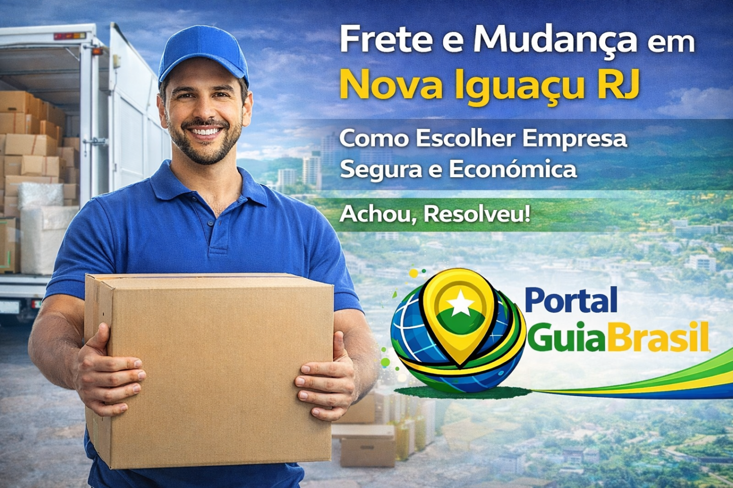 Frete e Mudança em Nova Iguaçu RJ – Como Escolher Empresa Segura e Econômica perto de você!