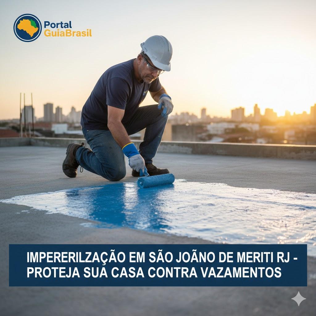 Impermeabilização em São João de Meriti RJ: Proteja Sua Casa Contra Vazamentos e Infiltrações