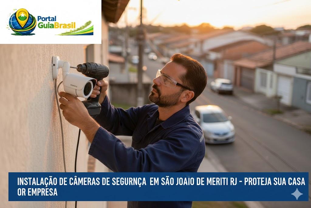Instalação de Câmeras de Segurança em São João de Meriti RJ – Proteja Sua Casa ou Empresa