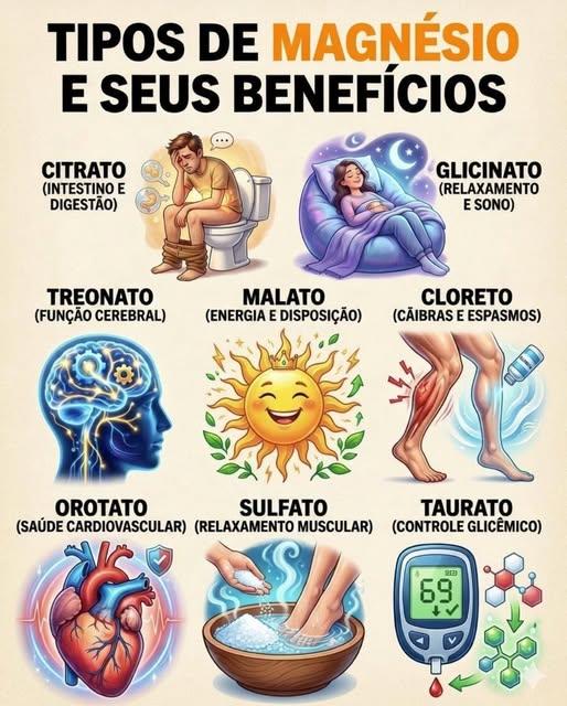 O Guia Definitivo dos Tipos de Magnésio: Descubra Qual Deles Pode Salvar Sua Saúde (O #4 é Surpreendente!)