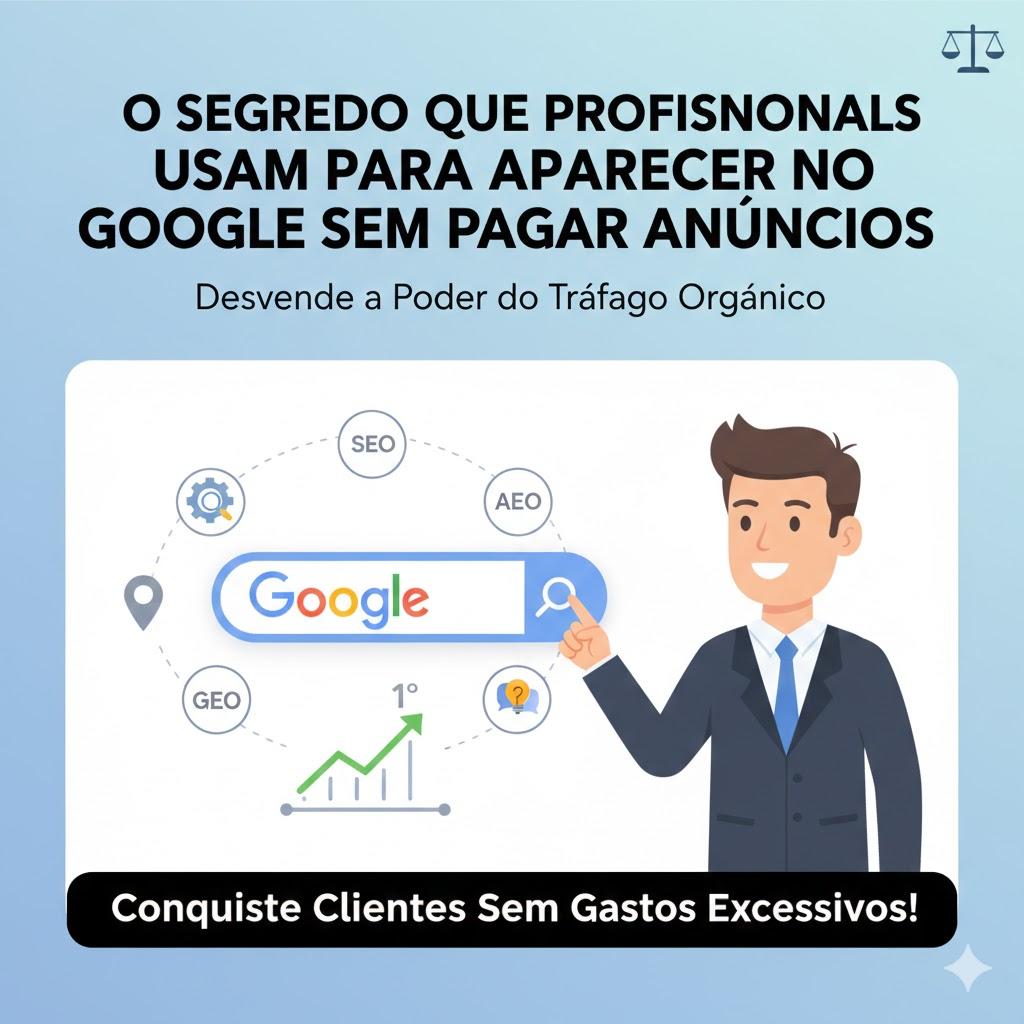 O Segredo que Profissionais Usam para Aparecer no Google Sem Pagar Anúncios: Desvende o Poder do Tráfego Orgânico