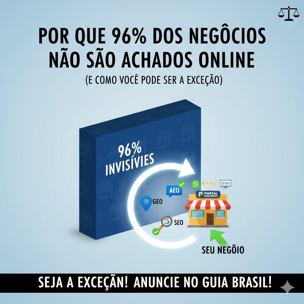 Por Que 96% dos Negócios Não São Achados Online (E Como Você Pode Ser a Exceção com o Portal Guia Brasil)