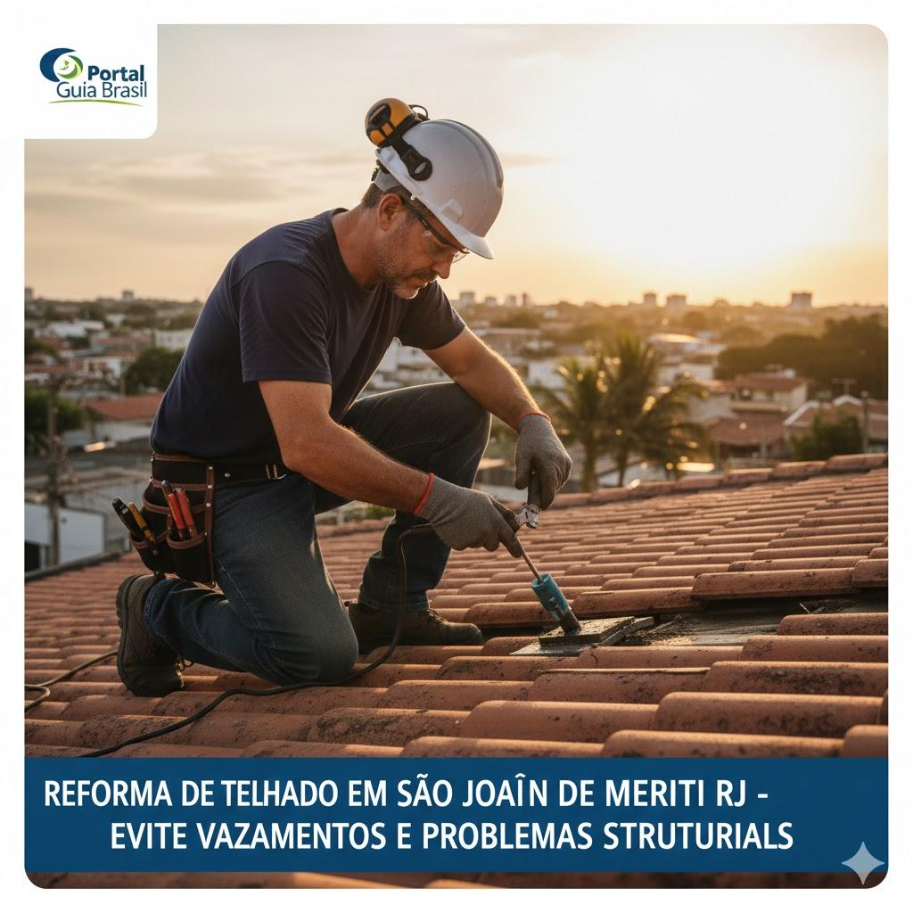 Reforma de Telhado em São João de Meriti RJ – Evite Vazamentos e Problemas Estruturais
