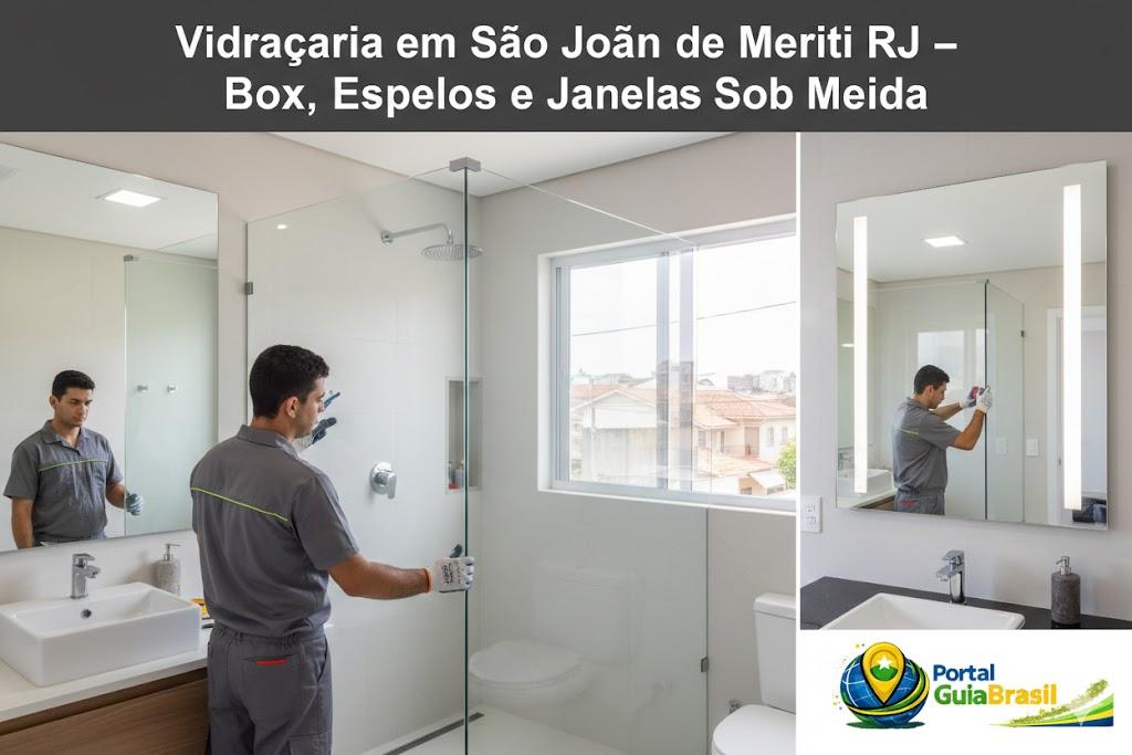Vidraçaria em São João de Meriti RJ – Box, Espelhos e Janelas Sob Medida perto de você!