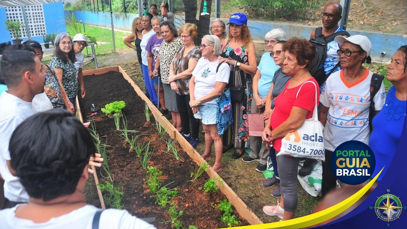 Oficina de Jardinagem em Nova Iguaçu: Convivência entre Gerações e Terapia Ocupacional no ESMUTI