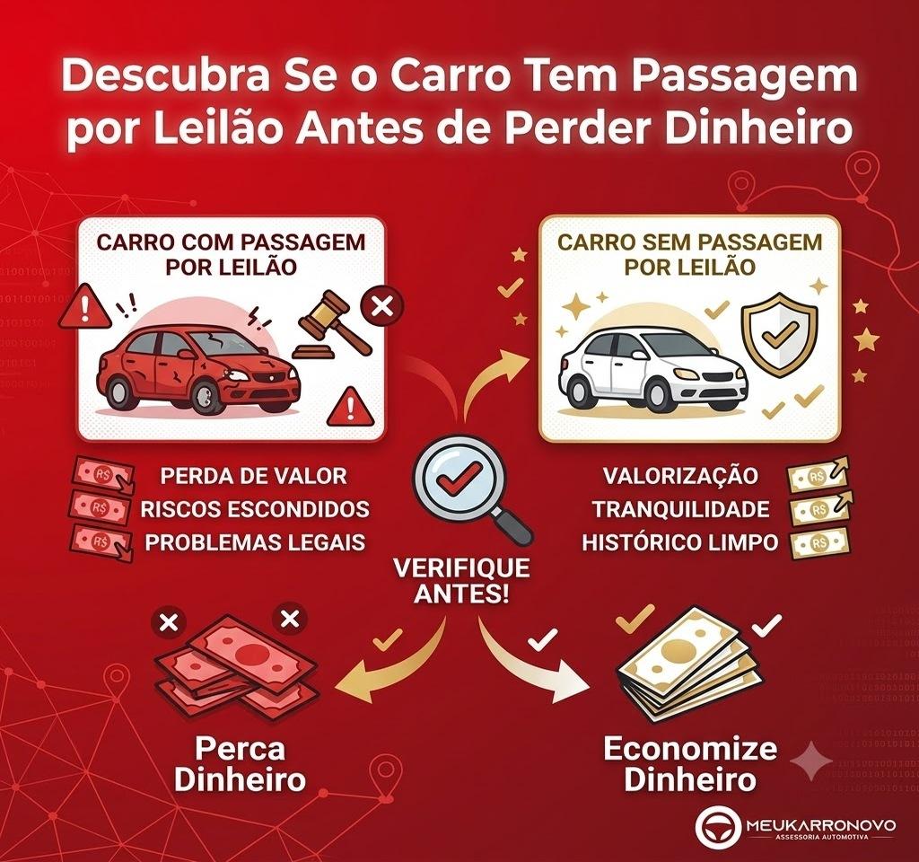 Descubra Se o Carro Tem Passagem por Leilão Antes de Perder Dinheiro