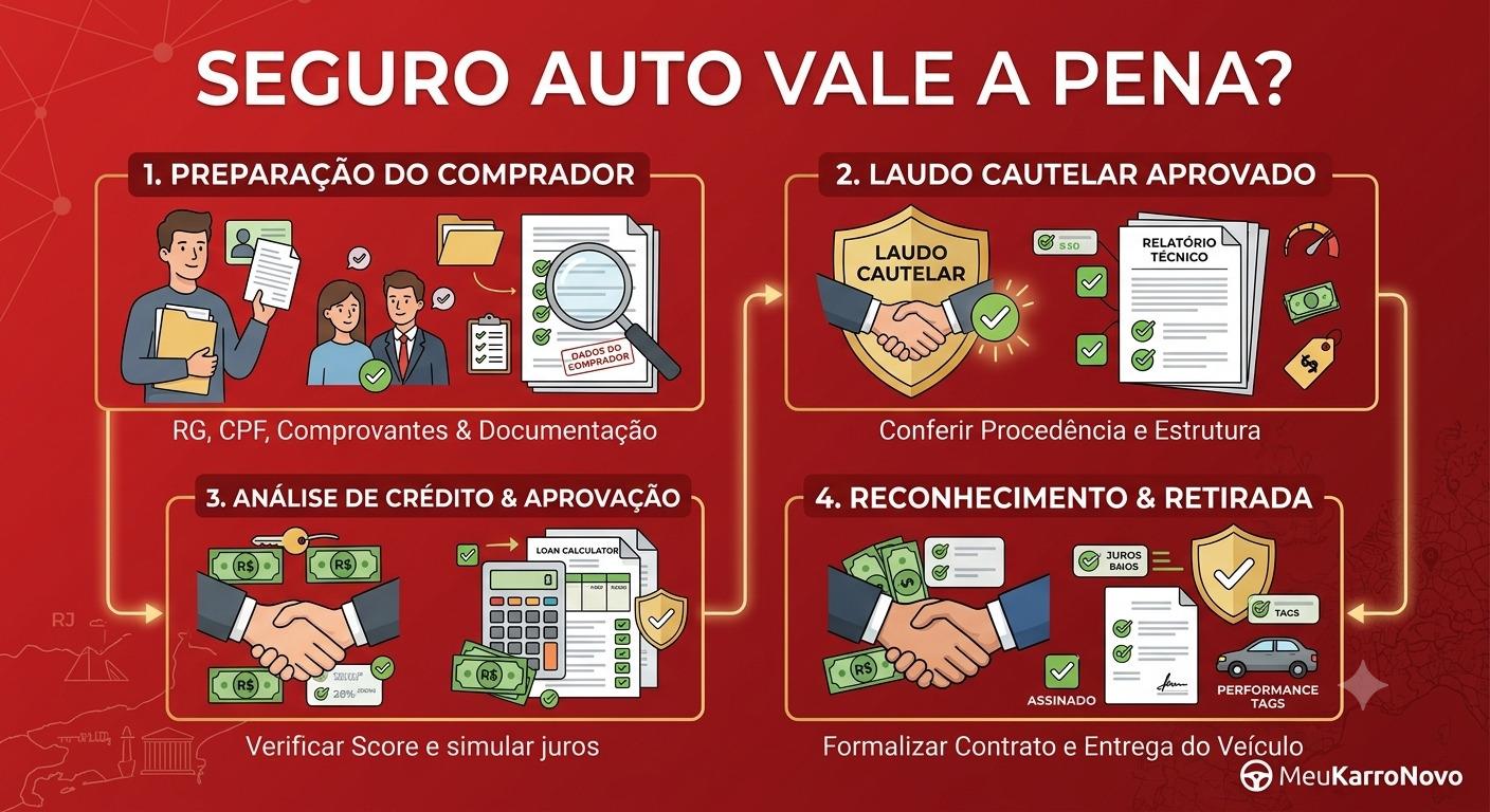 Seguro Auto Vale a Pena no RJ? Análise de Risco e Custo-Benefício