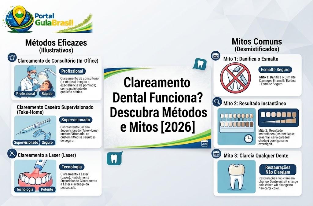 Clareamento Dental Funciona? Descubra Métodos e Mitos [2026]