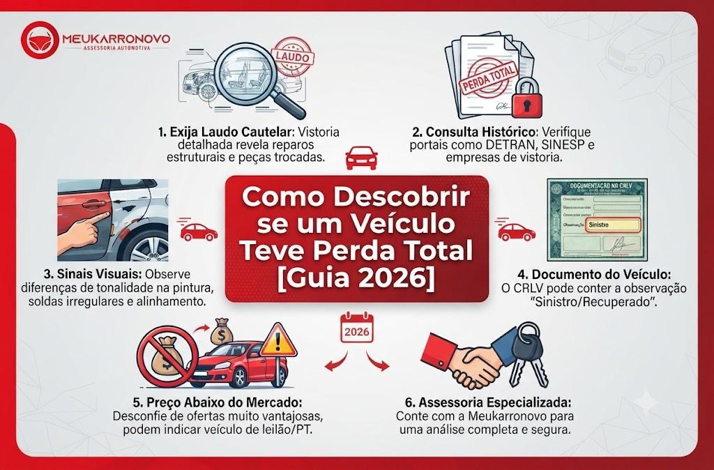 Como Descobrir se um Veículo Teve Perda Total [Guia 2026]