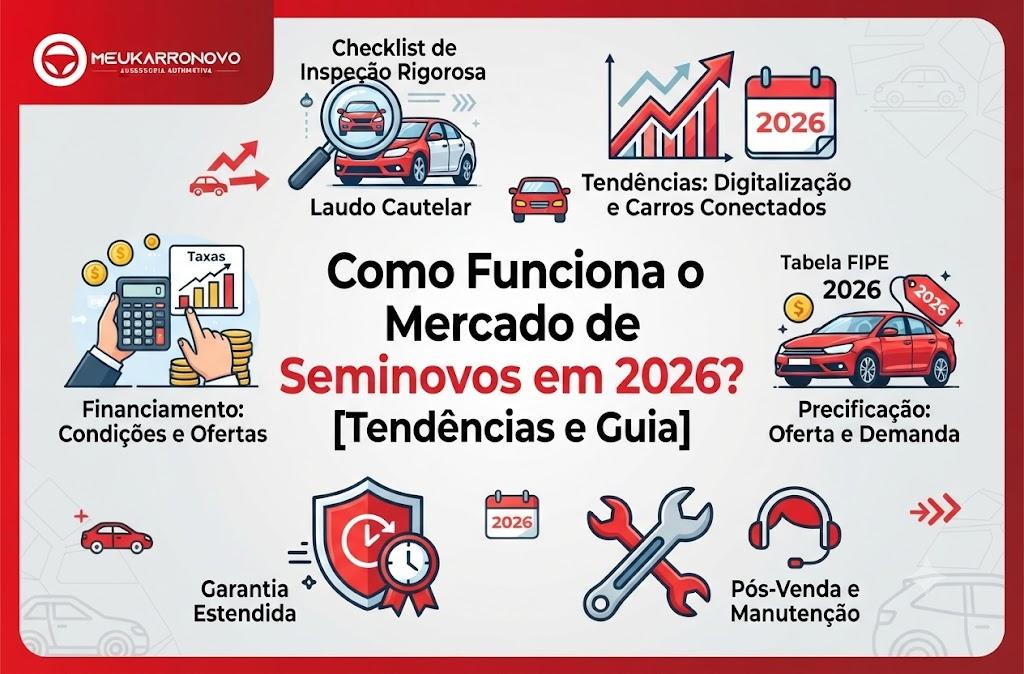Como Funciona o Mercado de Seminovos em 2026? [Tendências e Guia]