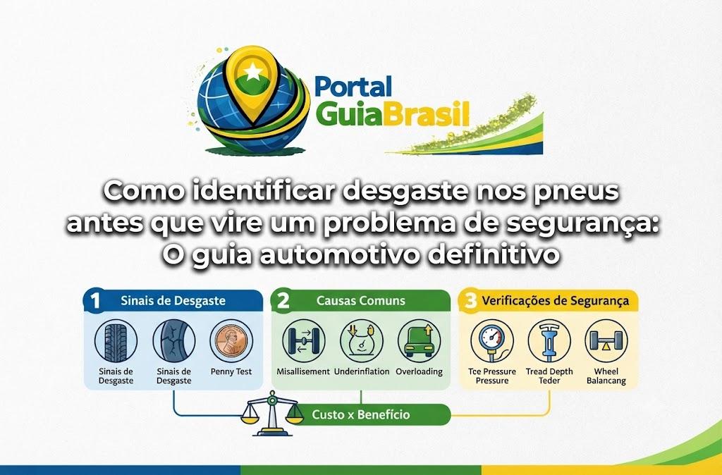 Como identificar desgaste nos pneus antes que vire um problema de segurança: O guia automotivo definitivo