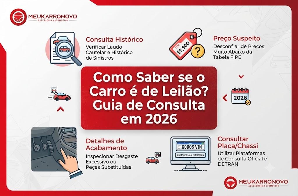 Como Saber se o Carro é de Leilão? Guia de Consulta em 2026