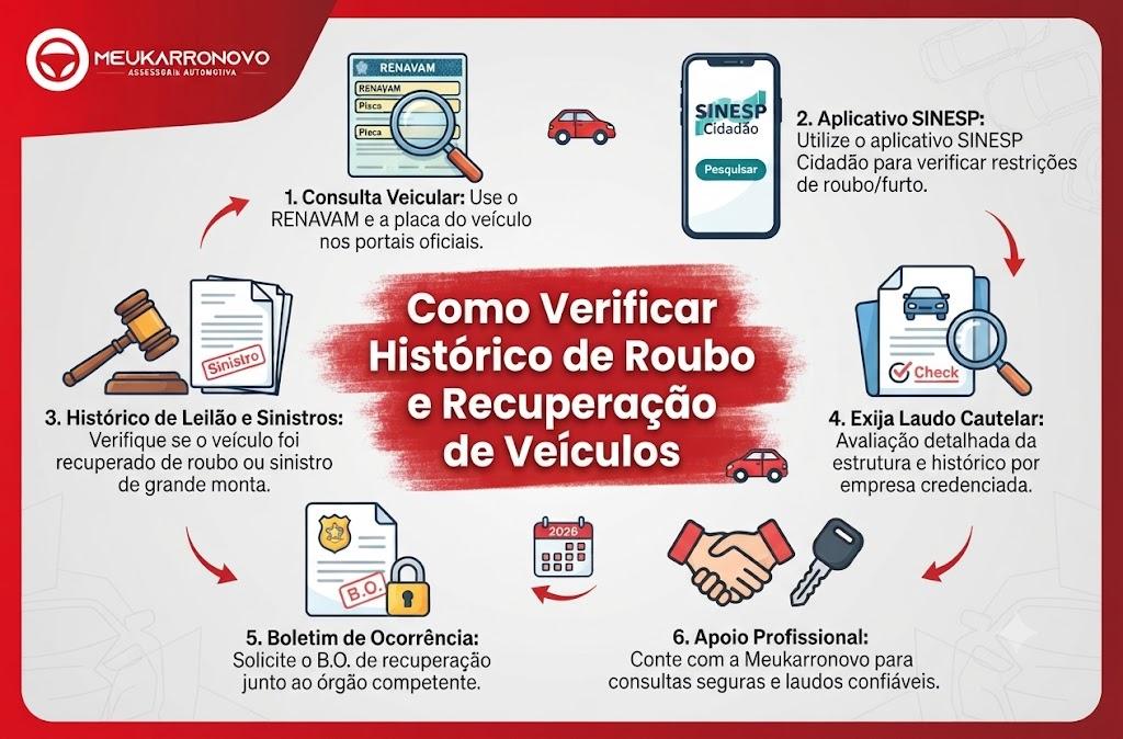 Como Verificar Histórico de Roubo e Recuperação de Veículos
