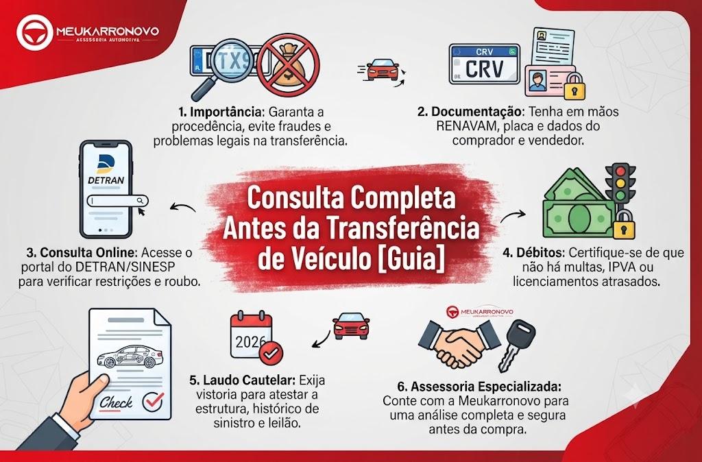 Consulta Completa Antes da Transferência de Veículo [Guia]