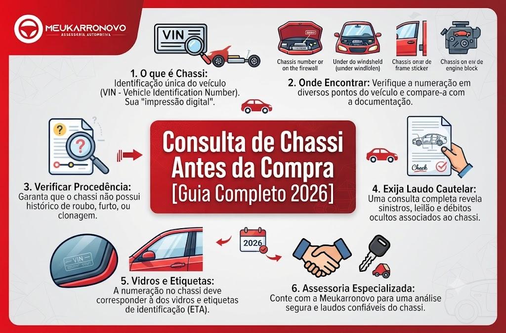Consulta de Chassi Antes da Compra [Guia Completo 2026]