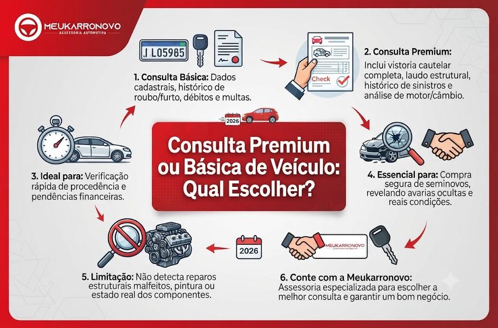 Consulta Premium ou Básica de Veículo: Qual Escolher?