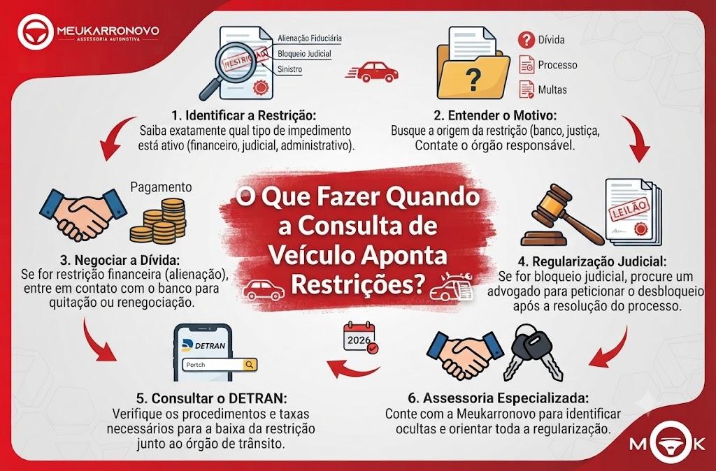 O Que Fazer Quando a Consulta de Veículo Aponta Restrições