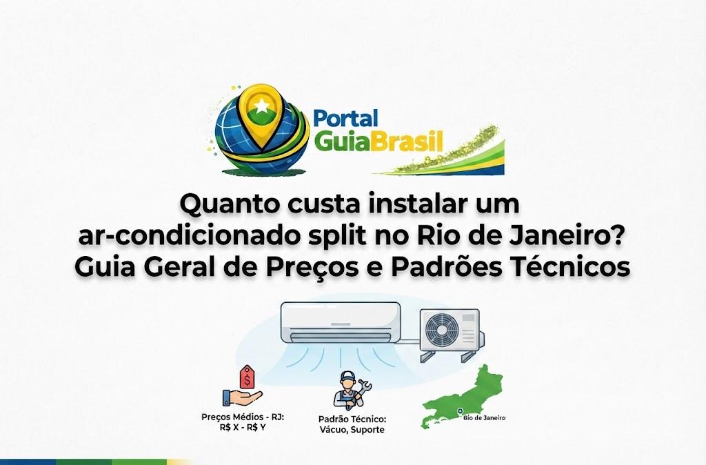 Quanto custa instalar um ar-condicionado split no Rio de Janeiro? Guia Geral de Preços e Padrões Técnicos