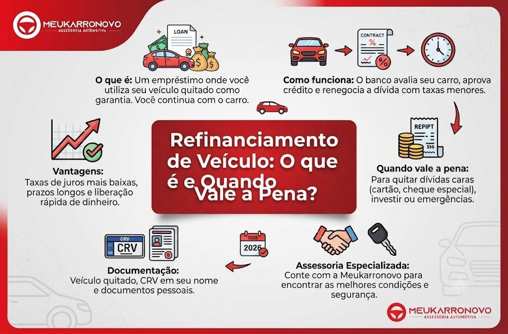 Refinanciamento de Veículo: O que é e Quando Vale a Pena?
