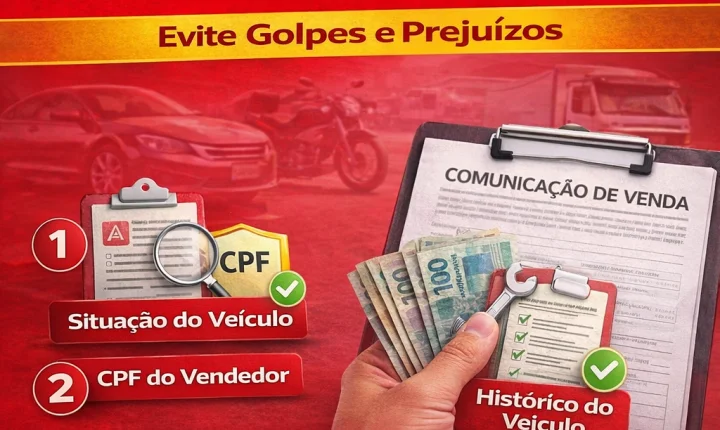 3 Coisas que Você DEVE Consultar Antes de Comprar um Carro, Moto ou Caminhão no RJ