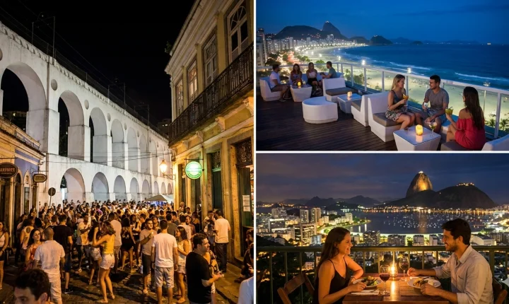 5 lugares incríveis para sair à noite em Rio de Janeiro