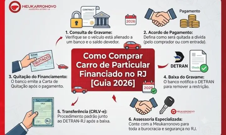 Como Comprar Carro de Particular Financiado no RJ [Guia 2026]