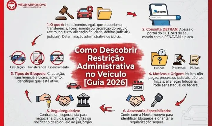 Como Descobrir Restrição Administrativa no Veículo [Guia 2026]