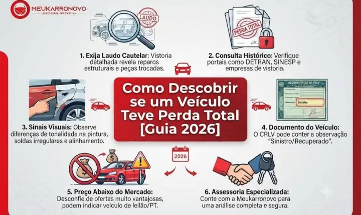 Como Descobrir se um Veículo Teve Perda Total [Guia 2026]