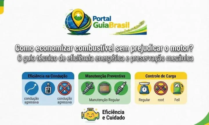 Como economizar combustível sem prejudicar o motor? O guia técnico de eficiência energética e preservação mecânica