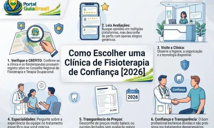 Como Escolher uma Clínica de Fisioterapia de Confiança [2026]