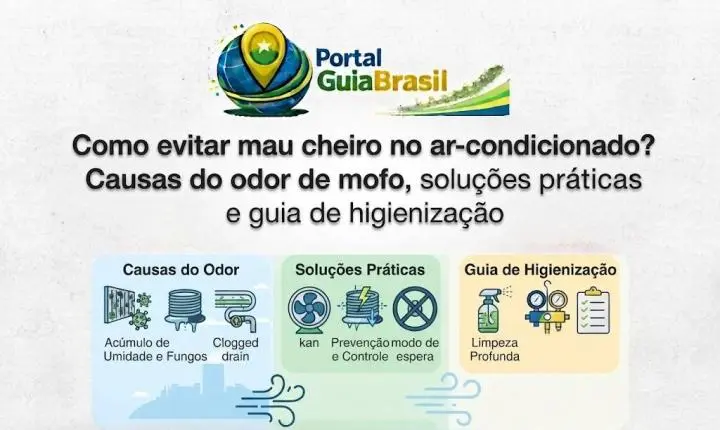 Como evitar mau cheiro no ar-condicionado? Causas do odor de mofo, soluções práticas e guia de higienização