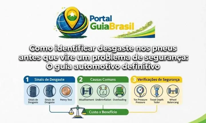 Como identificar desgaste nos pneus antes que vire um problema de segurança: O guia automotivo definitivo