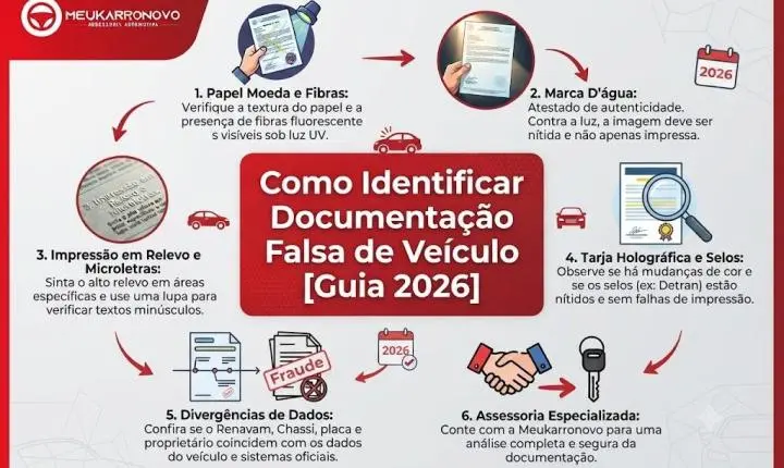Como Identificar Documentação Falsa de Veículo [Guia 2026]