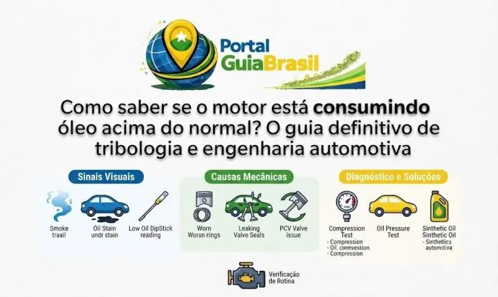 Como saber se o motor está consumindo óleo acima do normal? O guia definitivo de tribologia e engenharia automotiva