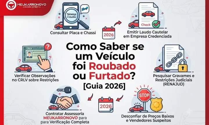 Como Saber se um Veículo foi Roubado ou Furtado? [Guia 2026]