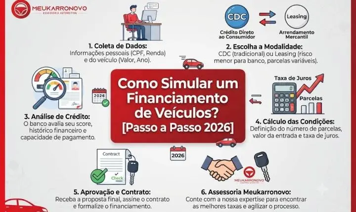 Como Simular um Financiamento de Veículos? [Passo a Passo 2026]