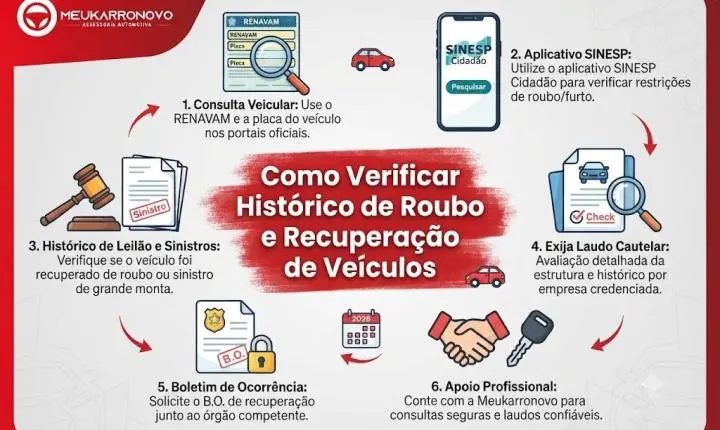 Como Verificar Histórico de Roubo e Recuperação de Veículos