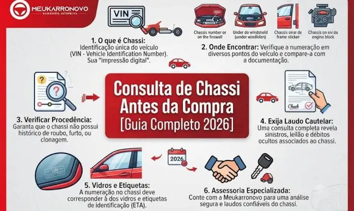 Consulta de Chassi Antes da Compra [Guia Completo 2026]