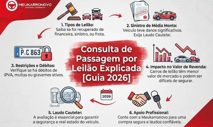Consulta de Passagem por Leilão Explicada [Guia 2026]