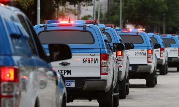 Polícia Militar do Rio intensifica segurança durante jogos da seleção brasileira